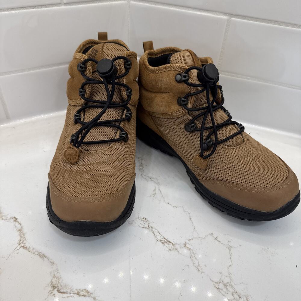 Columbia Fairbanks WATERPROOF Big Kid Suede Hiking Boots-Boy Size 4